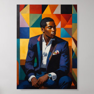 Elegant Sophisticy Harlem Renaissance Poster