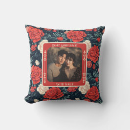 Elegant Spouse Golden Anniversary Throw Pillow Kissen
