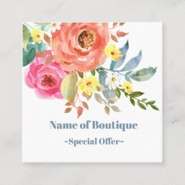 Elégant Spring fleurit Boutique Coupon rabais