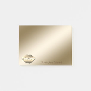 Elegant, stilvoll, Girly, Lips Post-it Klebezettel