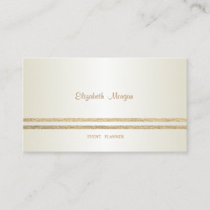 Elegant Stilvoll modern,Imitate Gold Glitterie ges Visitenkarte