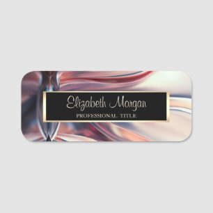 Elegant Stilvoll modern, Rahmen,Abstrakt Namensschild