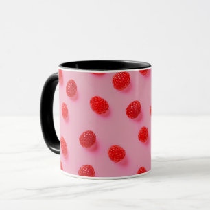 Elegant Stilvoll Moderner Chic Trendy Raspberry Tasse