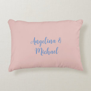Elegant Stilvoll Trendy Unique Names Calligraphy Dekokissen