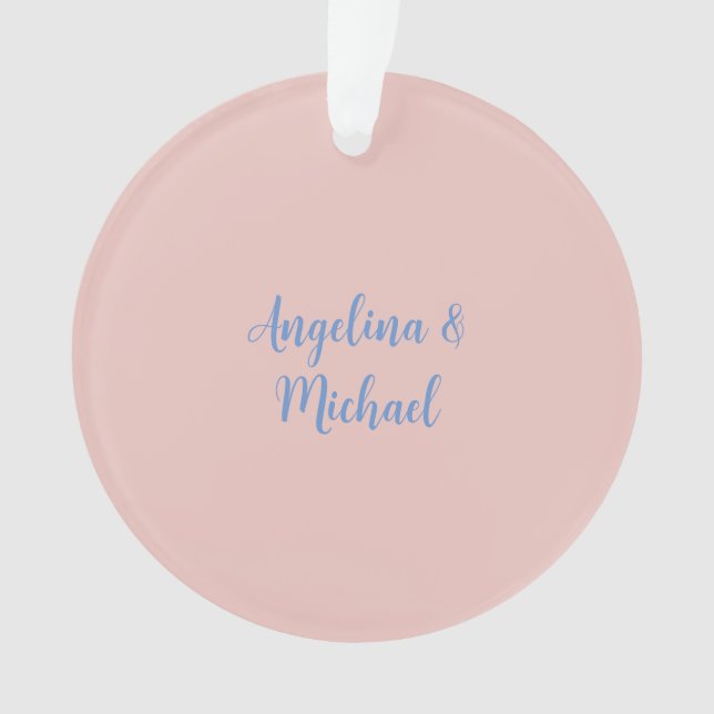 Elegant Stilvoll Trendy Unique Names Calligraphy Ornament (Vorderseite)