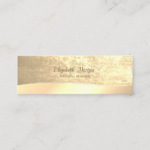 Elegant stilvoll und stilvoll mini visitenkarte