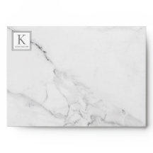 Elegant Stilvolle Marmormonogramm-Familie