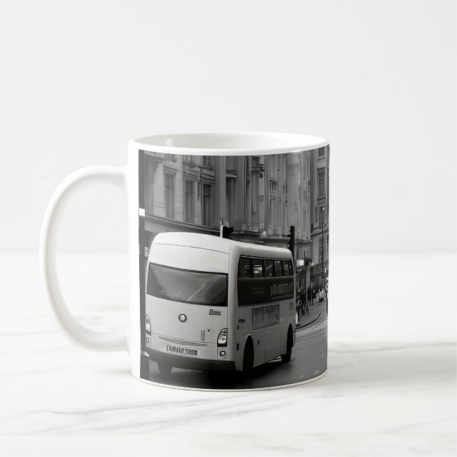 Elegant Street View Kaffeetasse (Links)
