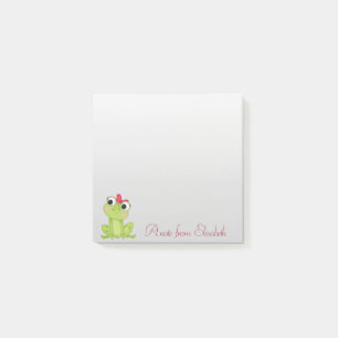 Elegant Stylish Girly , Cartoon Froog Post-it Klebezettel