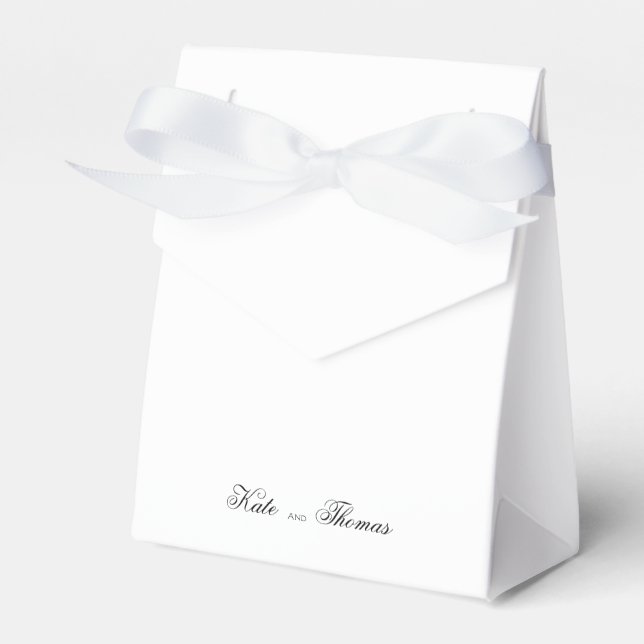 Elegant Stylish Minimalist Chic Simple Classy Geschenkschachtel (Vorderseite)