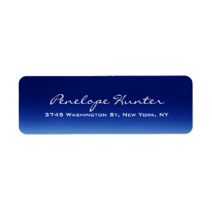 Elegant Stylish Trendy Blue Handwriting Script