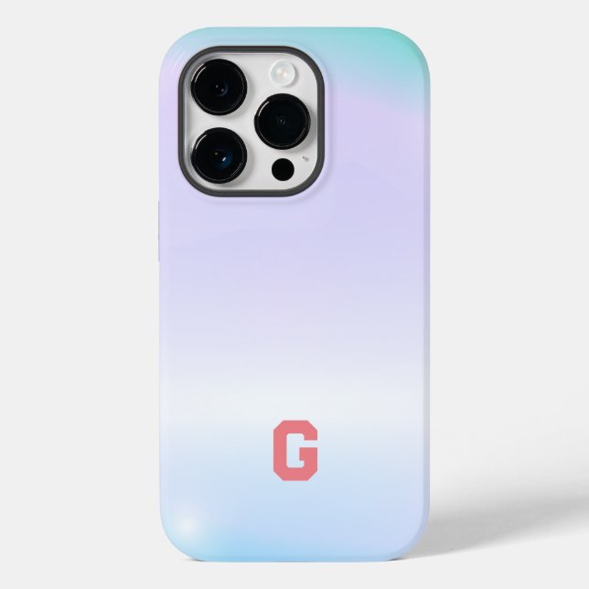 Elegant Stylish Trendy Girly Case-Mate iPhone 14 Pro Hülle (Rückseite)