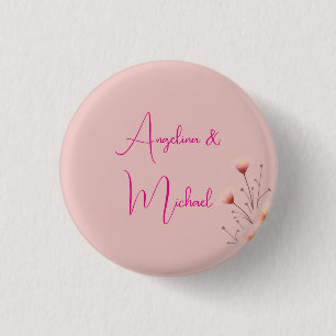 Elegant Stylish Trendy Handwriting Script Name Button