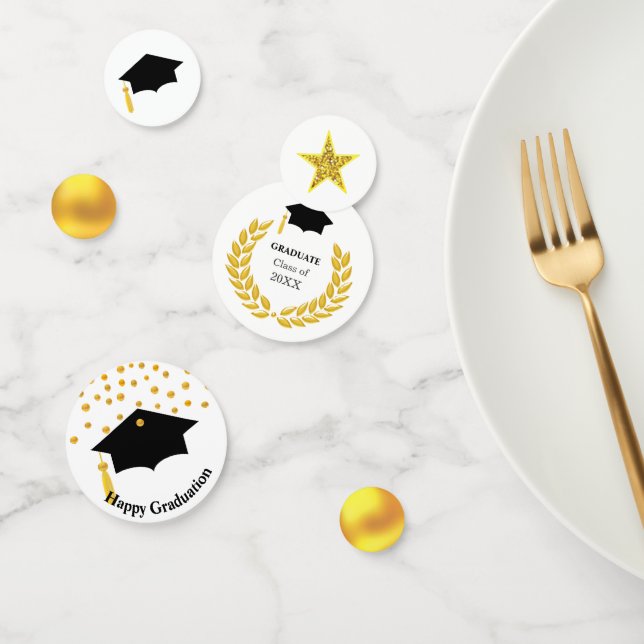 Élégant tableau de graduation Confetti (Groupe)