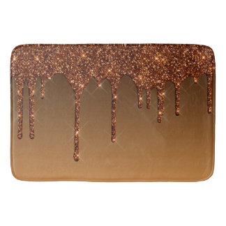 Élégant tapis de bain parties scintillant