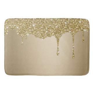 Élégant tapis de bain parties scintillant