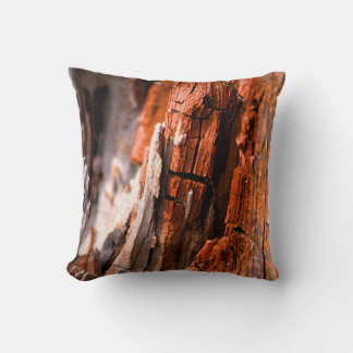 Elegant Throw Kissen - Baumrinde