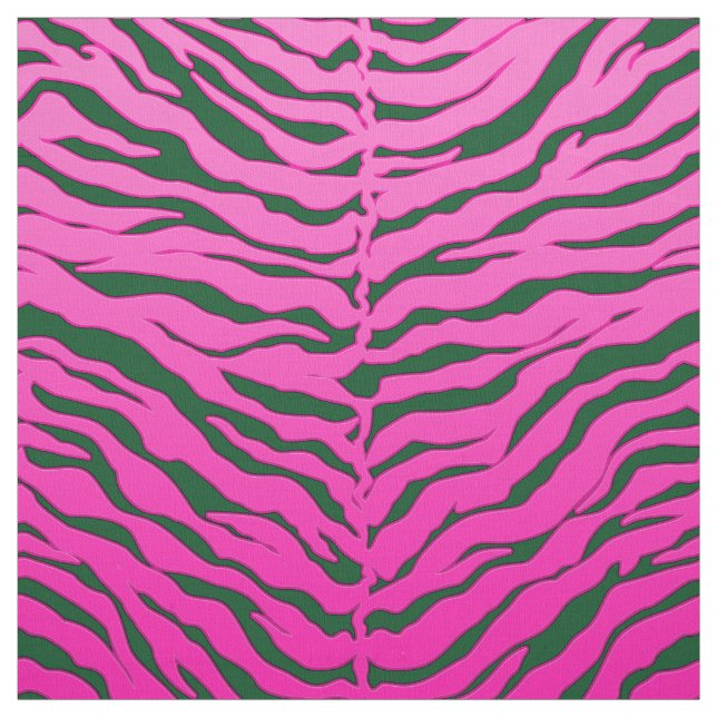 Elegant Tiger Print Fabric Stoff (Muster)