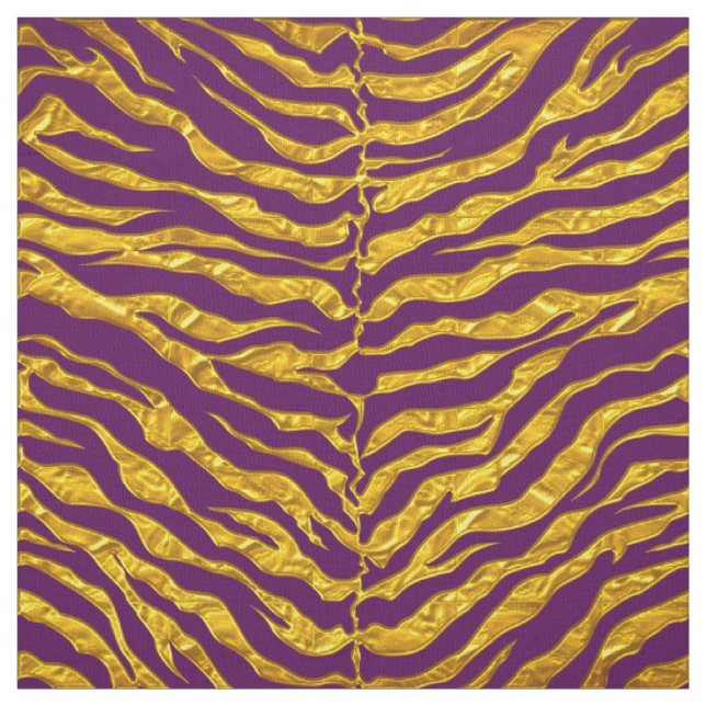 Elegant Tiger Print Fabric Stoff (Muster)