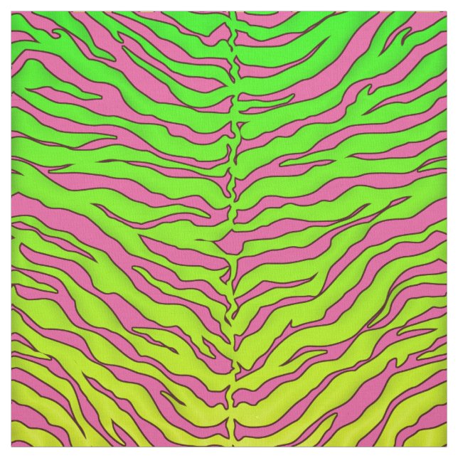 Elegant Tiger Print Fabric Stoff (Muster)