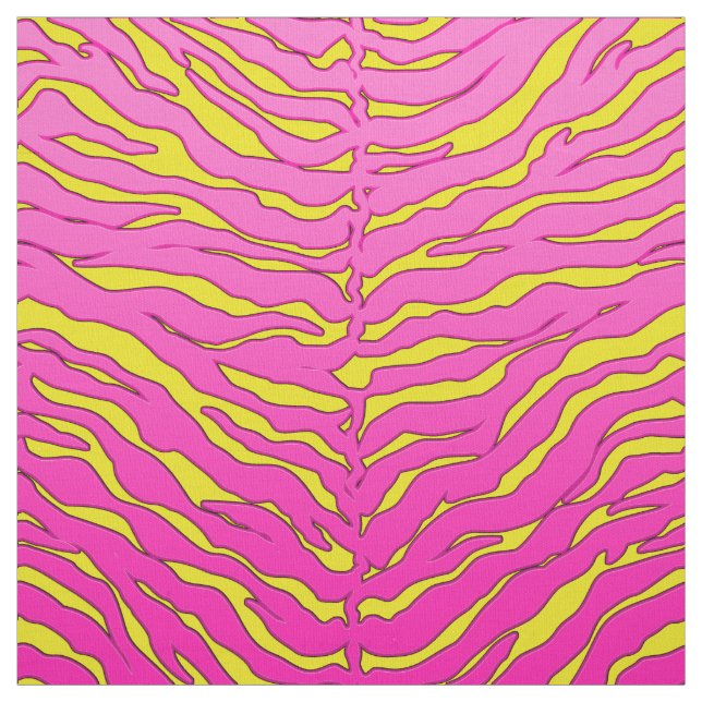 Elegant Tiger Print Fabric Stoff (Muster)