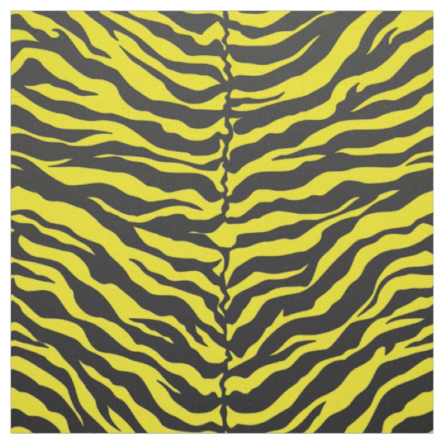 Elegant Tiger Print Fabric Stoff (Muster)