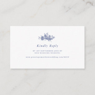 Elegant Toile French Website UAWG Enclosure Card Begleitkarte