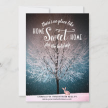 Elegant Tree Zuhause Sweet Zuhause Weihnachten