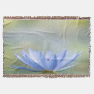 Elegant Trendig Weiblich, Blauer Lotus Decke