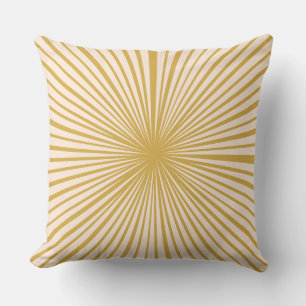 Elegant Trendy Blush Pink Senf Sternexplosion Kissen