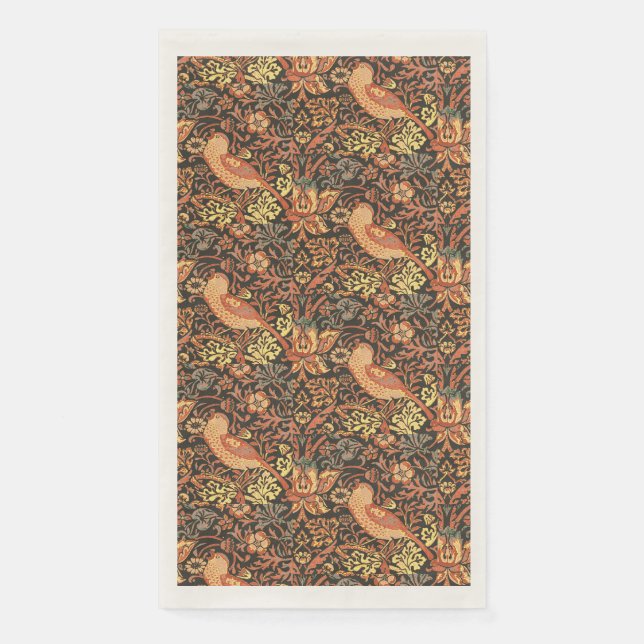 Elegant TrendyWilliam Morris Paper Napkin Serviette (Vorderseite)