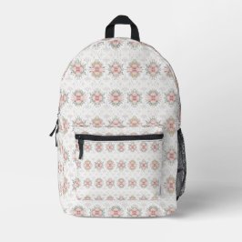 Elegant Tribal Floral Bedruckter Rucksack