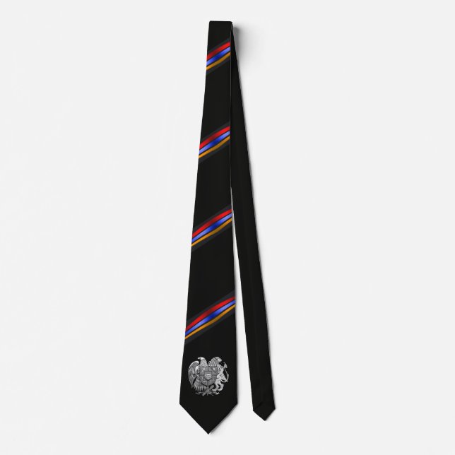 Elegant Tricolor Neck Tie Krawatte (Vorderseite)