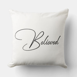  Elegant typography motivational quote  Kissen