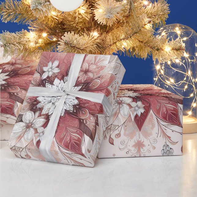 Elegant und festlich geschenkpapier (Feiertage)