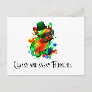 elegant und gemütlich postkarte