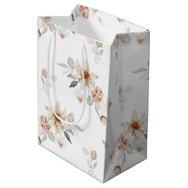 Elegant und zeitlos, floral mittlere geschenktüte