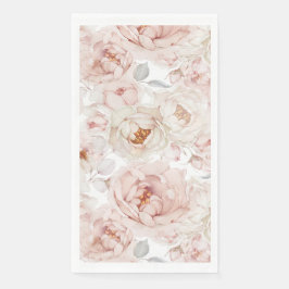 Elegant und zeitlos, floral serviette