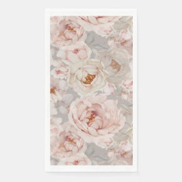 Elegant und zeitlos, floral serviette