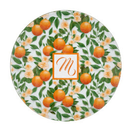 Elegant Valencia Orange und Blossom Schneidebrett