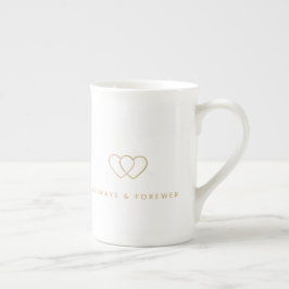 Elegant Valentine’s Day Mug Prozellantasse