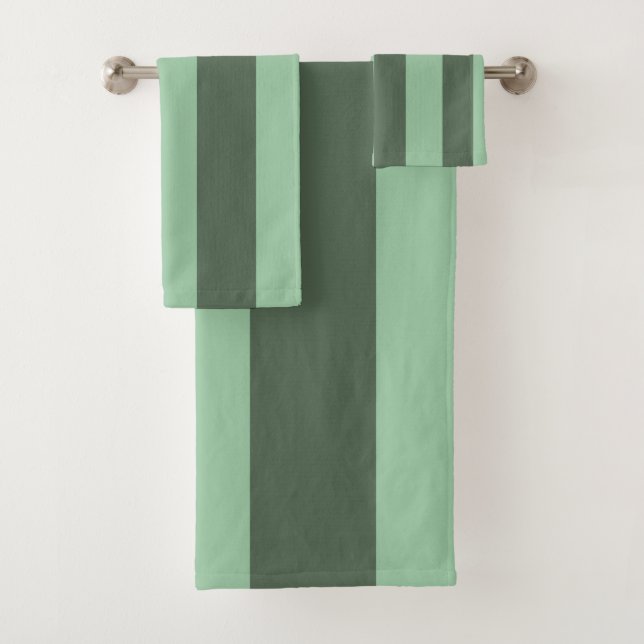 Élégant Vert Grandes Grandes Grandes Grilles Servi (En situation)