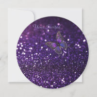 Elegant verzaubern: Der Lila Schmetterling