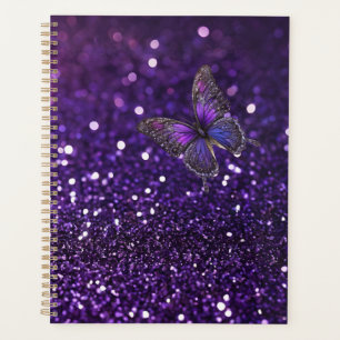 Elegant verzaubern: Der Lila Schmetterling Planer