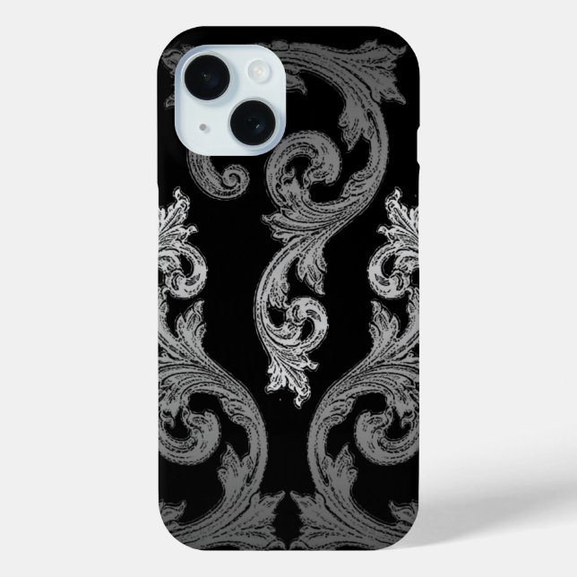 Elegant Verziert Goth Design iPhone 6 Fall title_seo2 (Rückseite)