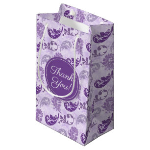 Elegant Vielen Dank Lavender Lila Kleine Geschenktüte