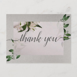 Elegant Vielen Dank Postcard Postkarte