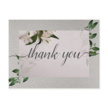 Elegant Vielen Dank Postcard