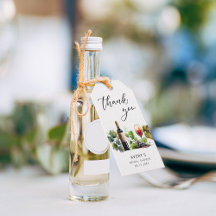 Elegant Vielen Dank Wein Brautparty