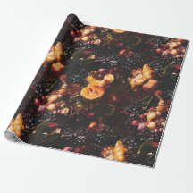 Elegant Vintag Dark Moody Dutch Art Fruit